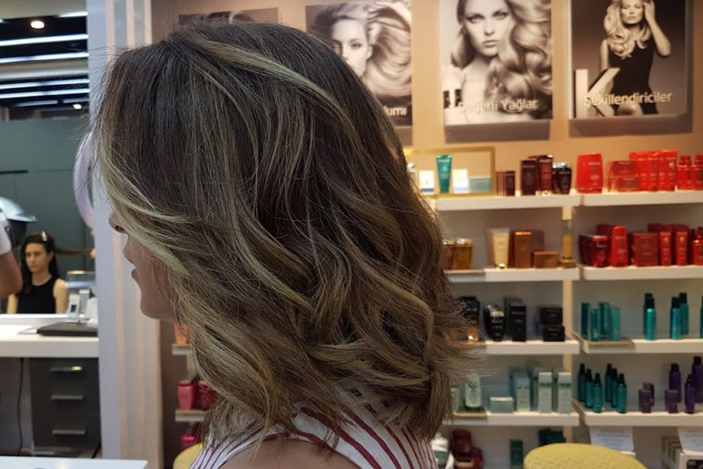 Ombre kisa sac modelleri1