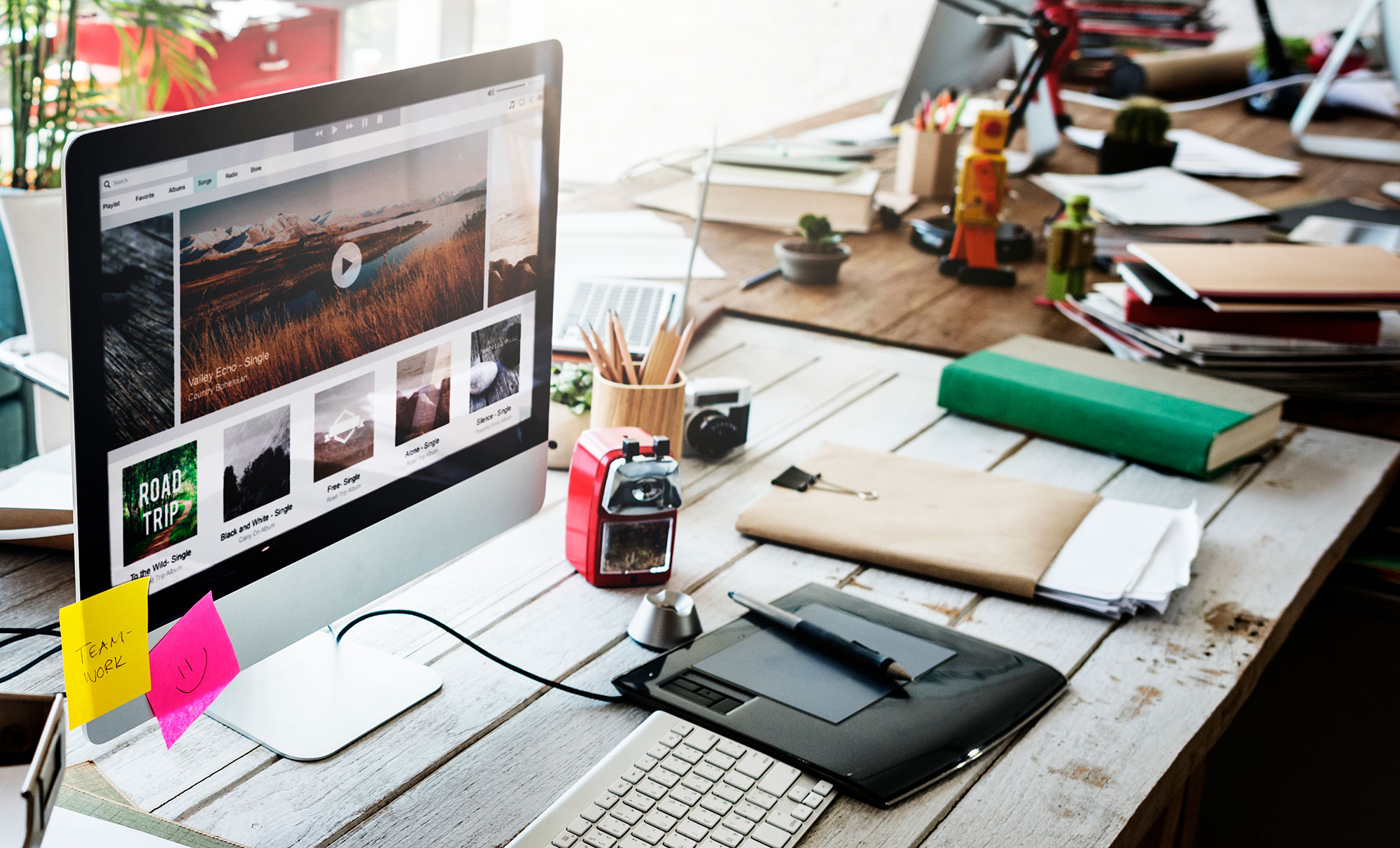 workplace startup business management planning concept